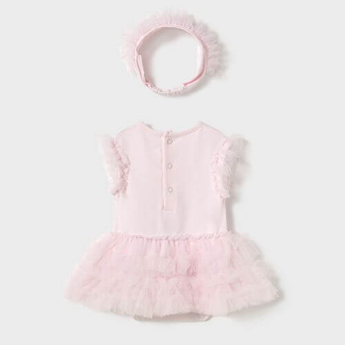 Rochie din bumbac Mayoral, Roz - 1756-070 [3]