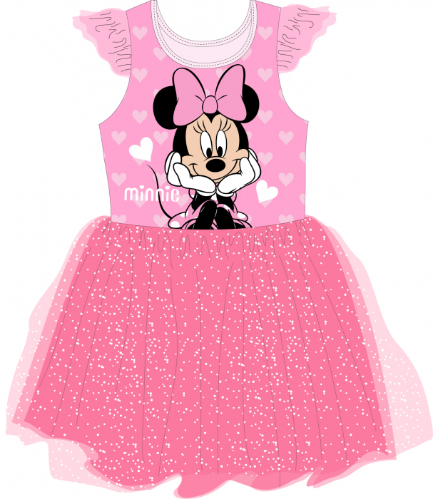 Rochie pentru fete cu personaj Minnie Mouse - 52-23-B216 [1]
