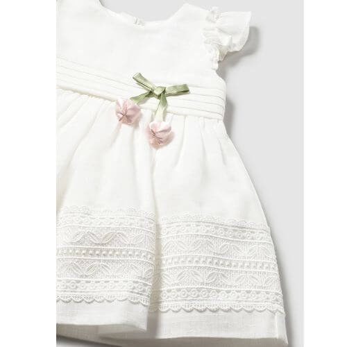 Rochie din bumbac Mayoral, Alb - 1907-042 [2]