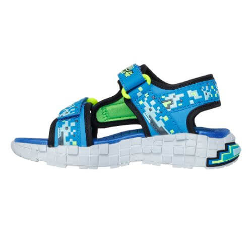 Sandale copii baieti Mega-Splash Skechers, Albastru - 402161 [3]