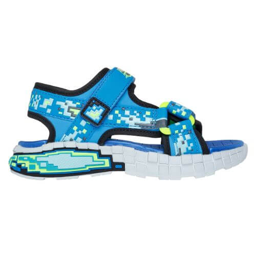 Sandale copii baieti Mega-Splash Skechers, Albastru - 402161 [2]
