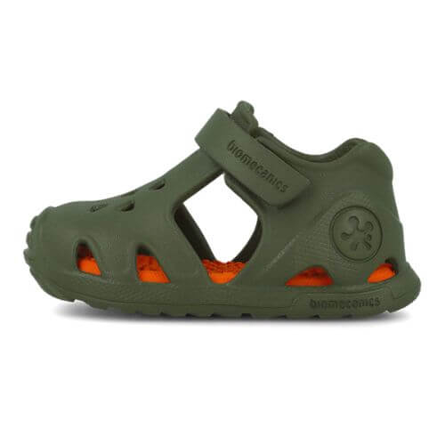 Sandale copii baieti de plaja Biomecanics, Kaki - 252290-C801 [3]