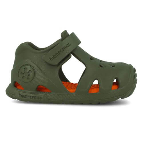 Sandale copii baieti de plaja Biomecanics, Kaki - 252290-C801 [2]