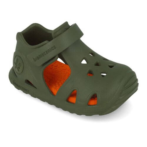 Sandale copii baieti de plaja Biomecanics, Kaki - 252290-C801 [4]