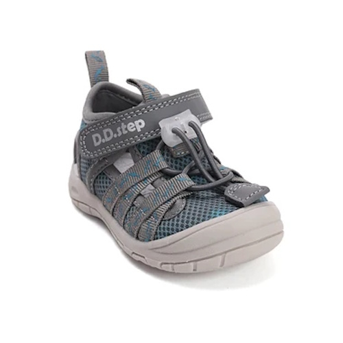 Sandale canvas băieți DD Step, Gri - G065-61161B [7]