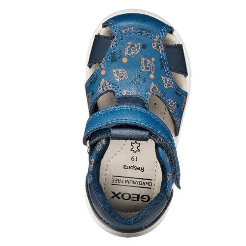 Sandale copii baieti din material sintetic Geox, Albastru - B556EC_05404_C4277 [3]