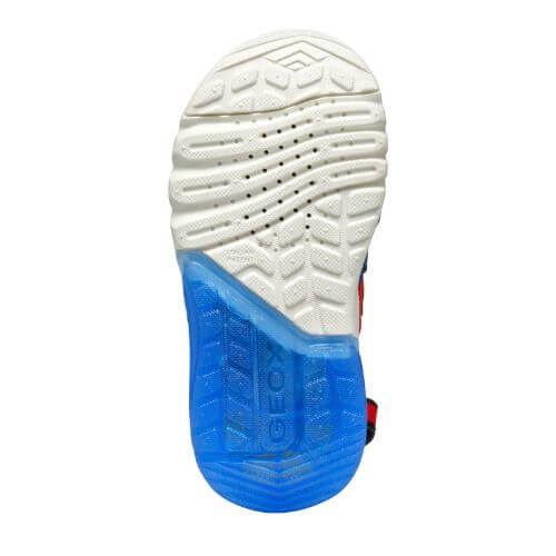 Sandale copii baieti din material sintetic cu LED Geox, Albastru - J55MXD_01454_C0833 [6]