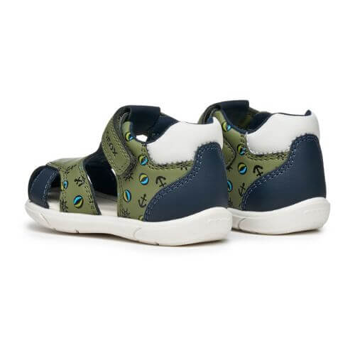 Sandale copii baieti din material sintetic Geox, Verde - B556EC_05404_CE3F4 [6]