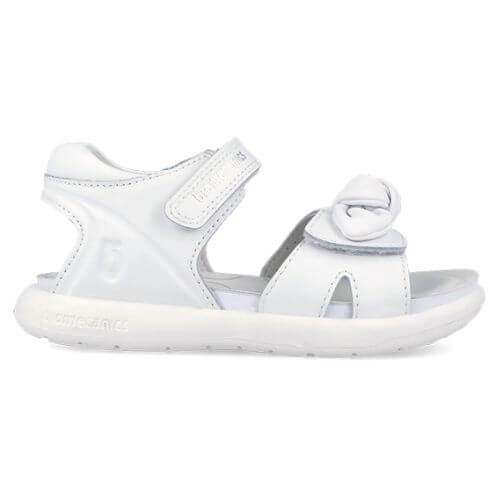 Sandale copii fete din piele Biomecanics, Alb - 262208-C050 [2]