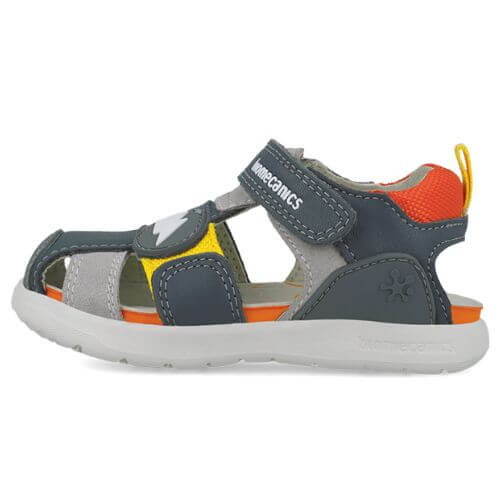 Sandale copii baieti din piele Biomecanics, Verde - 252216-B213 [5]