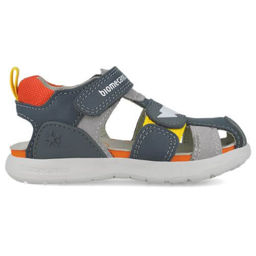 Sandale copii baieti din piele Biomecanics, Verde - 252216-B213 [2]