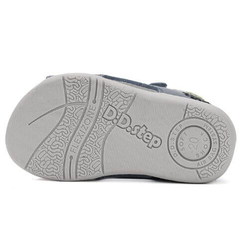 Sandale copii baieti din piele DD Step, Albastru - G075-51868 [6]