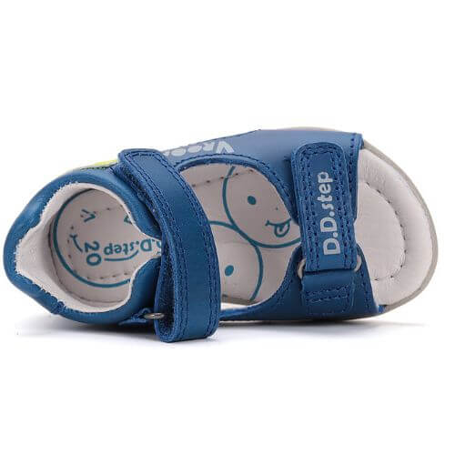 Sandale copii baieti din piele DD Step, Albastru - G075-51868 [5]
