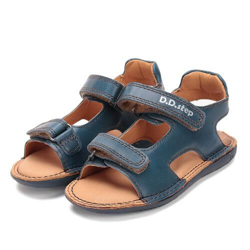 Sandale copii baieti din piele DD Step, Albastru - G080-51614A [1]