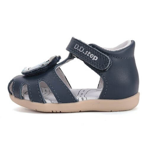 Sandale copii baieti din piele DD Step, Albastru - G075-61516A [3]