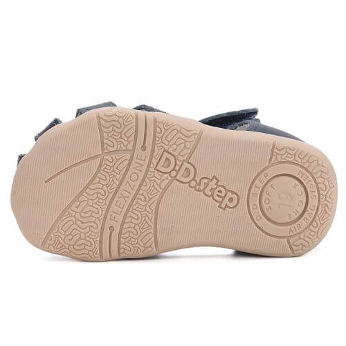 Sandale copii baieti din piele DD Step, Albastru - G075-61516A [6]