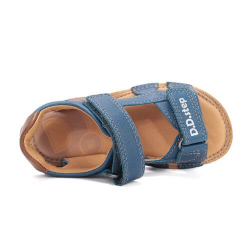 Sandale copii baieti din piele DD Step, Albastru - G080-61312B [6]