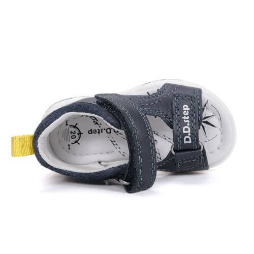 Sandale copii baieti din piele DD Step, Albastru - G103-61588B [6]