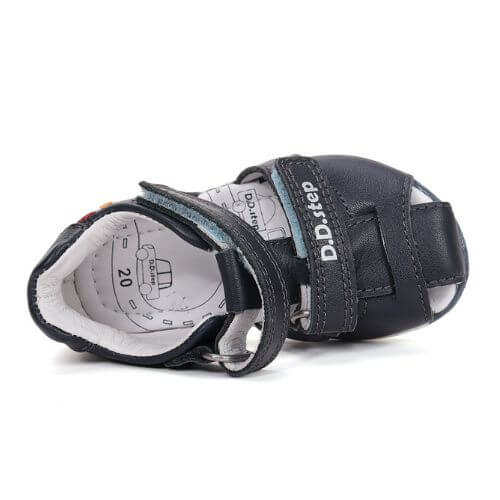 Sandale copii baieti din piele DD Step, Albastru - G111-61581A [6]