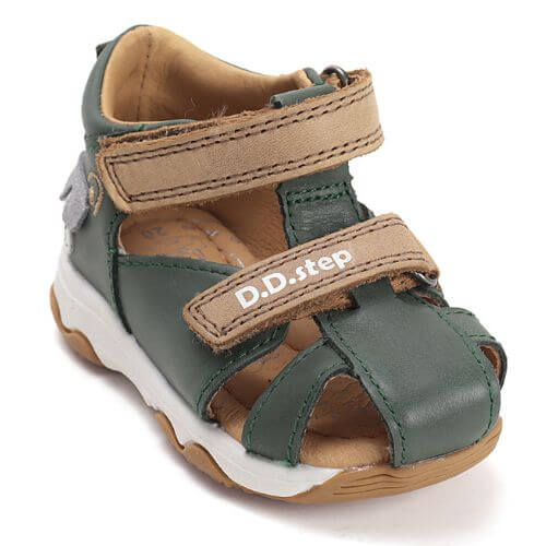 Sandale copii baieti din piele DD Step, Verde - G064-61909A [3]