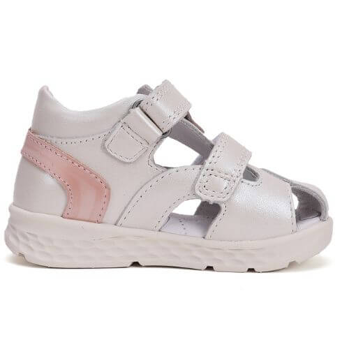 Sandale copii fete din piele Ponte, Alb - DA05-5-1422C [3]