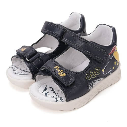 Sandale copii baieti din piele Ponte, Albastru - DA05-6-1864A [2]