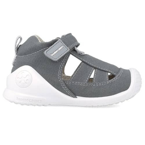 Sandale copii baieti din textil Biomecanics, Gri - 252188-B168 [2]