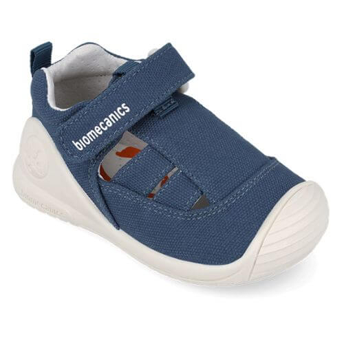 Sandale copii baieti din textil Biomecanics, Albastru - 262187-A556 [3]