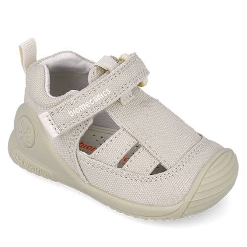 Sandale copii baieti din textil Biomecanics, Gri - 252174-B103 [4]
