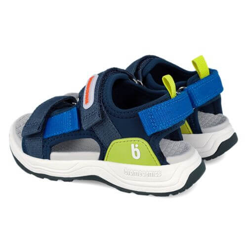 Sandale copii baieti din textil Biomecanics, Albastru - 262242-A089 [4]