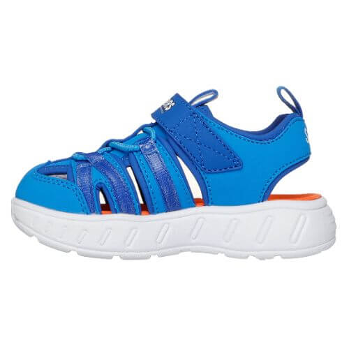 Sandale copii baieti din textil Skechers, Albastru - 407041-LTBL [4]