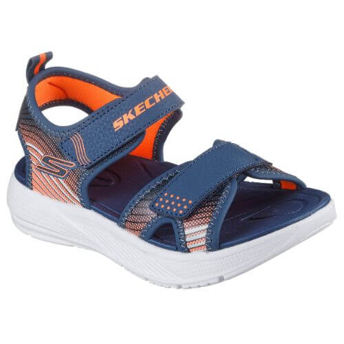 Sandale copii baieti MICROSPEC-SPLASH Skechers, Albastru - 407034-NVOR [1]