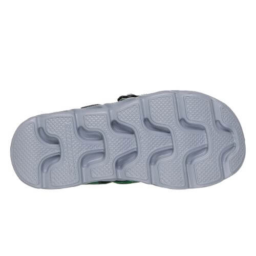 Sandale copii baieti HYPNO-SPLASH Skechers cu LED, Verde - 407070-GNBK [5]
