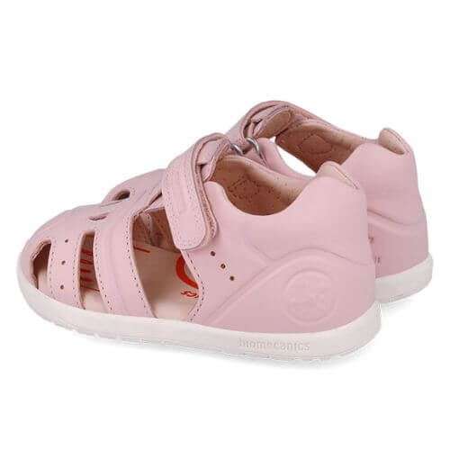 Sandale copii fete calapod lat din piele Biomecanics, Roz - 252165-C032 [4]
