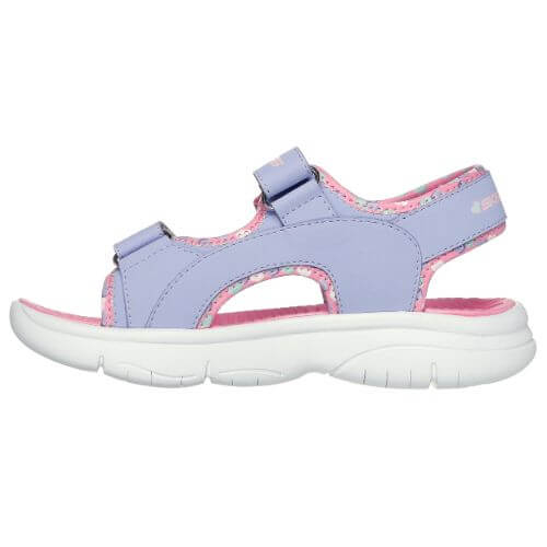 Sandale copii fete din material sintetic Skechers, Lavanda - 303049-LVLP [3]