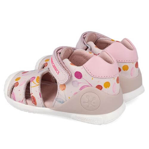 Sandale copii fete din piele Biomecanics, Roz - 262104-A779 [4]