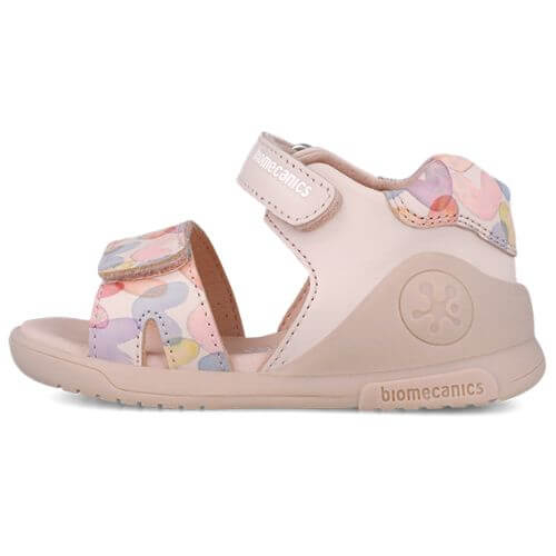 Sandale copii fete din piele Biomecanics, Roz - 252141-A779 [4]