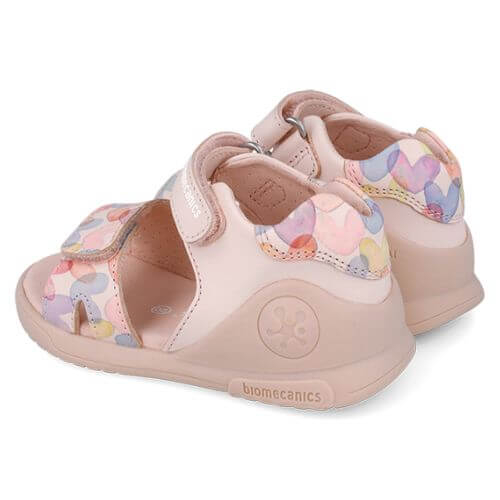 Sandale copii fete din piele Biomecanics, Roz - 252141-A779 [5]