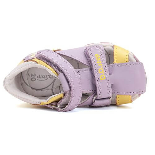 Sandale copii fete din piele DD Step, Roz - G064-51611D [5]