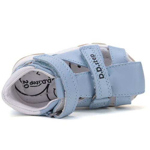Sandale copii baieti din piele DD Step, Albastru - G064-51470 [5]