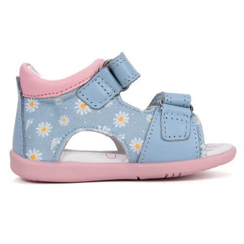 Sandale copii fete din piele DD Step, Albastru - G075-61329A [4]