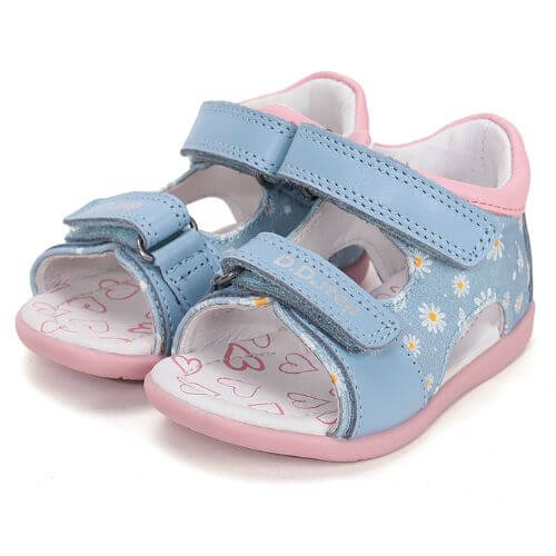 Sandale copii fete din piele DD Step, Albastru - G075-61329A [2]