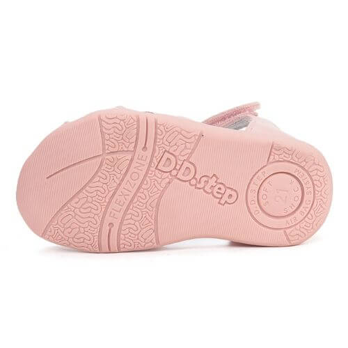 Sandale copii fete din piele DD Step, Roz - G075-61516D [7]