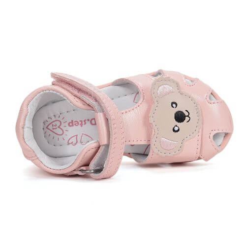Sandale copii fete din piele DD Step, Roz - G075-61516D [6]