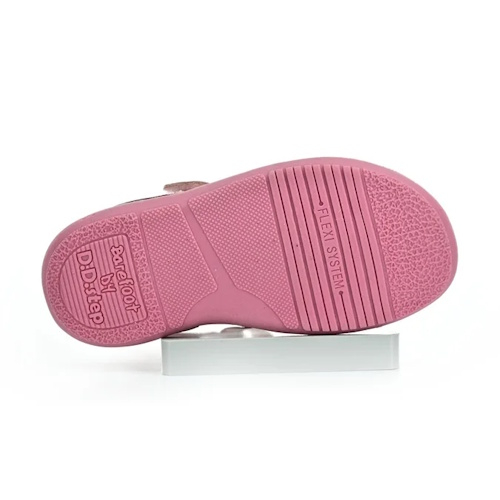 Sandale barefoot fete piele DD Step, Roz - G080-41185C [7]