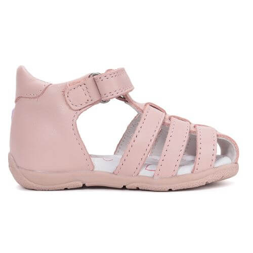 Sandale copii fete din piele DD Step, Roz - G111-61400A [3]