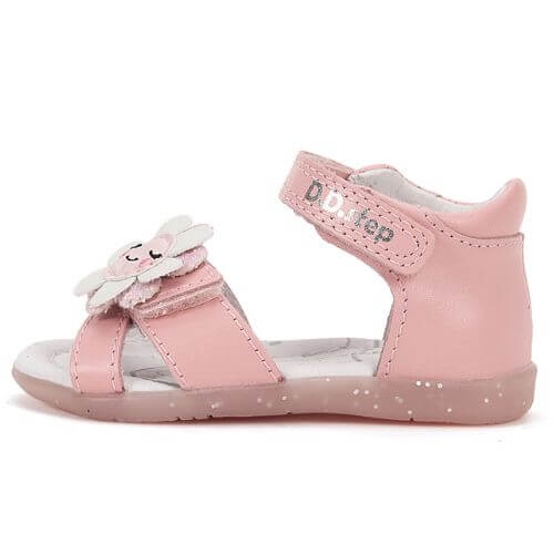 Sandale copii fete din piele DD Step, Roz - G075-51813A [2]