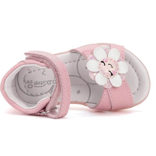 Sandale copii fete din piele DD Step, Roz - G075-51813A [4]