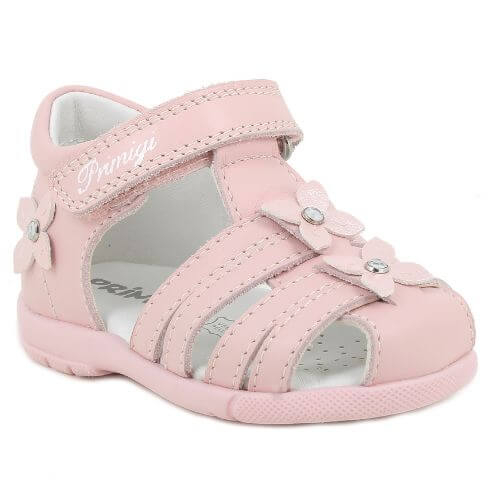 Sandale copii fete din piele naturala Primigi, Roz - 1412411 [2]