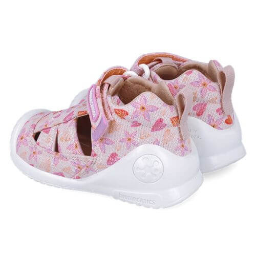 Sandale copii fete din textil Biomecanics, Roz - 252185-A032 [5]